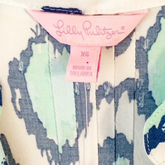 NWOT Lilly Pulitzer Sarasota tunic resort white - Picture 3 of 6